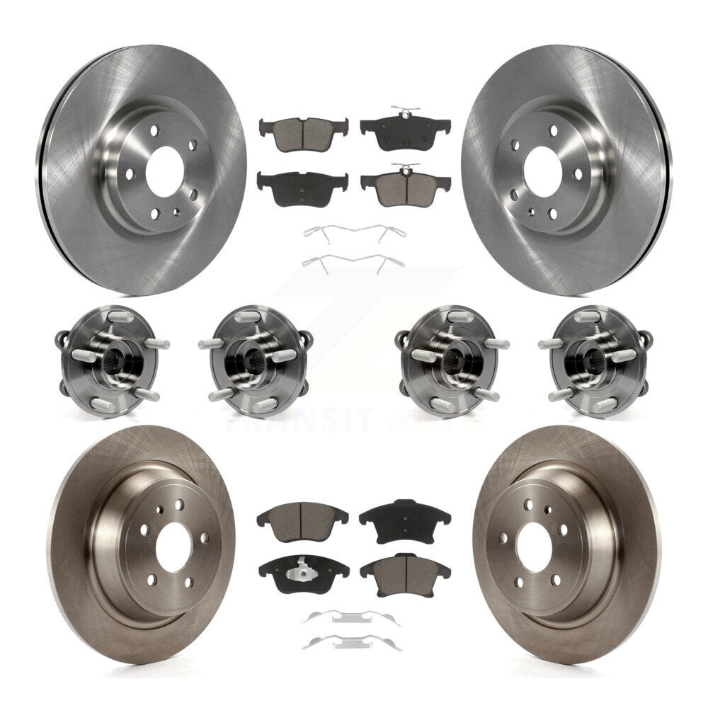 [Avant + Arrière] Kit d'ensemble roulement de roue et moyeu pour Ford Fusion Lincoln MKZ KBB-119278