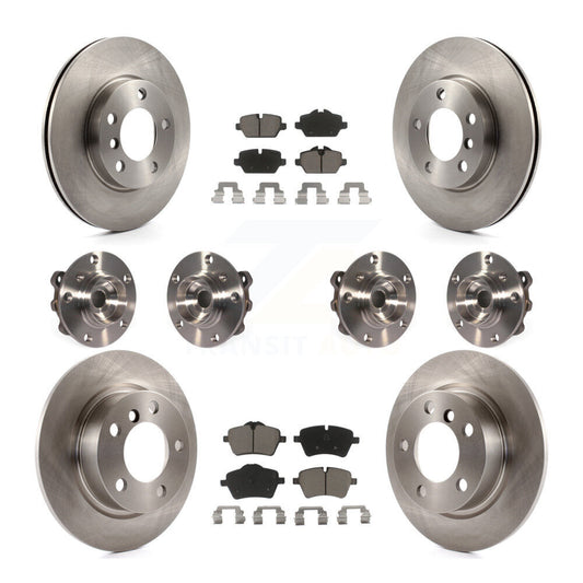 [Avant + Arrière] Kit d'ensemble roulement de roue et moyeu pour 2011 Mini Cooper Countryman AWD avec 294mm Diameter Rotor KBB-119282