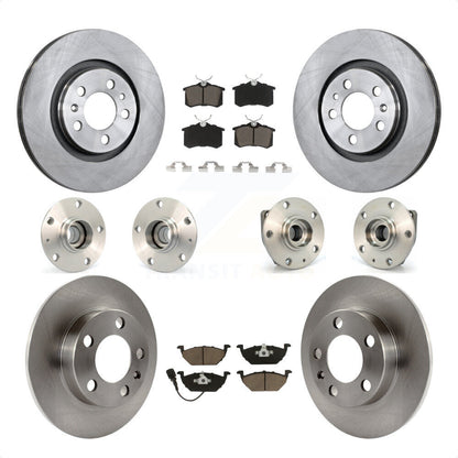 [Avant + Arrière] Kit d'ensemble roulement de roue et moyeu pour Volkswagen Golf City KBB-119284 par Transit Auto