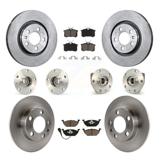 [Avant + Arrière] Kit d'ensemble roulement de roue et moyeu pour Volkswagen Golf City KBB-119284 par Transit Auto