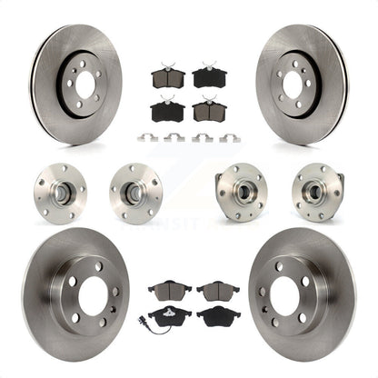 [Avant + Arrière] Kit d'ensemble roulement de roue et moyeu pour 2006 Volkswagen Golf 1.8L KBB-119285 par Transit Auto