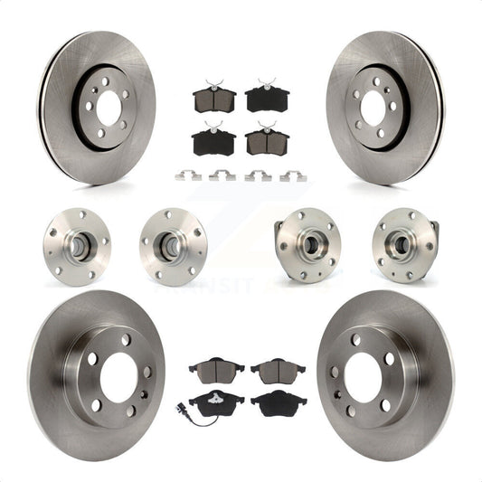 [Avant + Arrière] Kit d'ensemble roulement de roue et moyeu pour 2006 Volkswagen Golf 1.8L KBB-119285 par Transit Auto