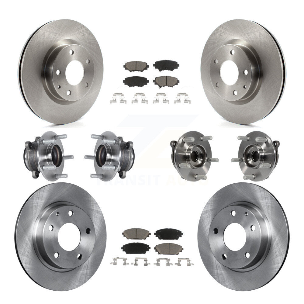 [Avant + Arrière] Kit d'ensemble roulement de roue et moyeu pour Mazda 3 Sport 2.5L KBB-119286