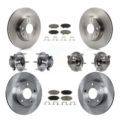 [Avant + Arrière] Kit d'ensemble roulement de roue et moyeu pour Mazda 3 Sport 2.5L KBB-119286