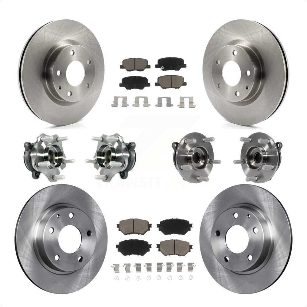 [Avant + Arrière] Kit d'ensemble roulement de roue et moyeu pour Mazda 3 Sport 2.5L KBB-119287 par Transit Auto