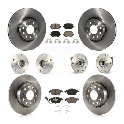 [Avant + Arrière] Kit d'ensemble roulement de roue et moyeu pour Volkswagen GTI Audi A3 KBB-119296