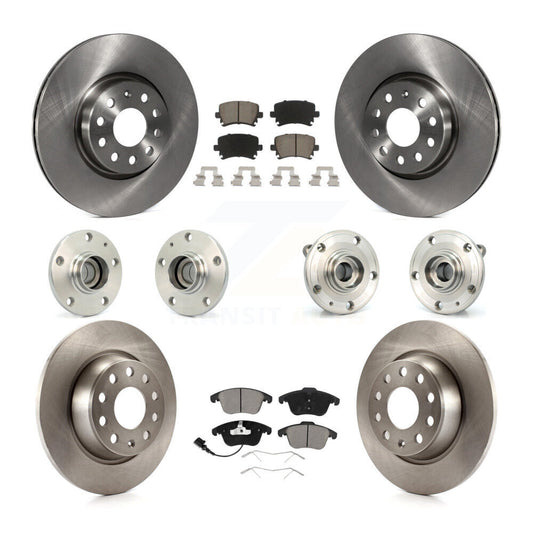 [Avant + Arrière] Kit d'ensemble roulement de roue et moyeu pour Volkswagen Tiguan Audi Q3 KBB-119298