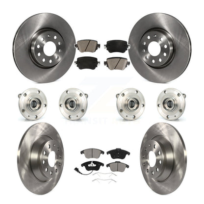 [Avant + Arrière] Kit d'ensemble roulement de roue et moyeu pour Audi Q3 Quattro KBB-119301