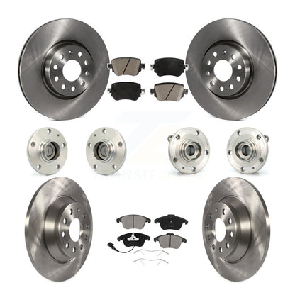 [Avant + Arrière] Kit d'ensemble roulement de roue et moyeu pour 2016-2018 Audi Q3 KBB-119302