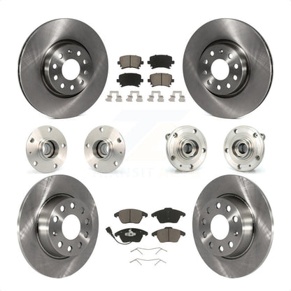 [Avant + Arrière] Kit d'ensemble roulement de roue et moyeu pour 2011 Volkswagen GTI avec 30mm bearing KBB-119306 par Transit Auto
