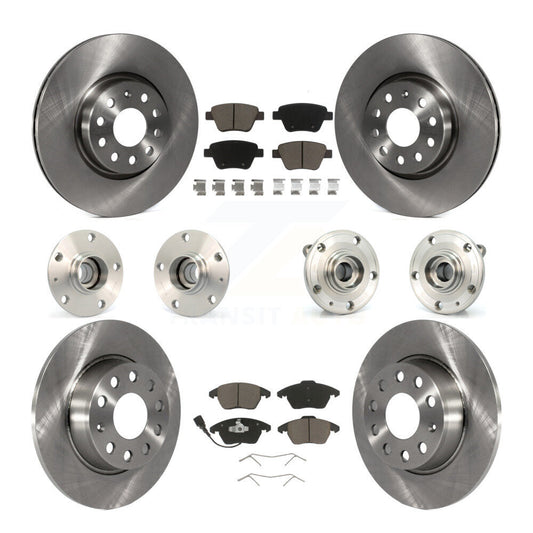 [Avant + Arrière] Kit d'ensemble roulement de roue et moyeu pour Volkswagen GTI avec 30mm bearing KBB-119307