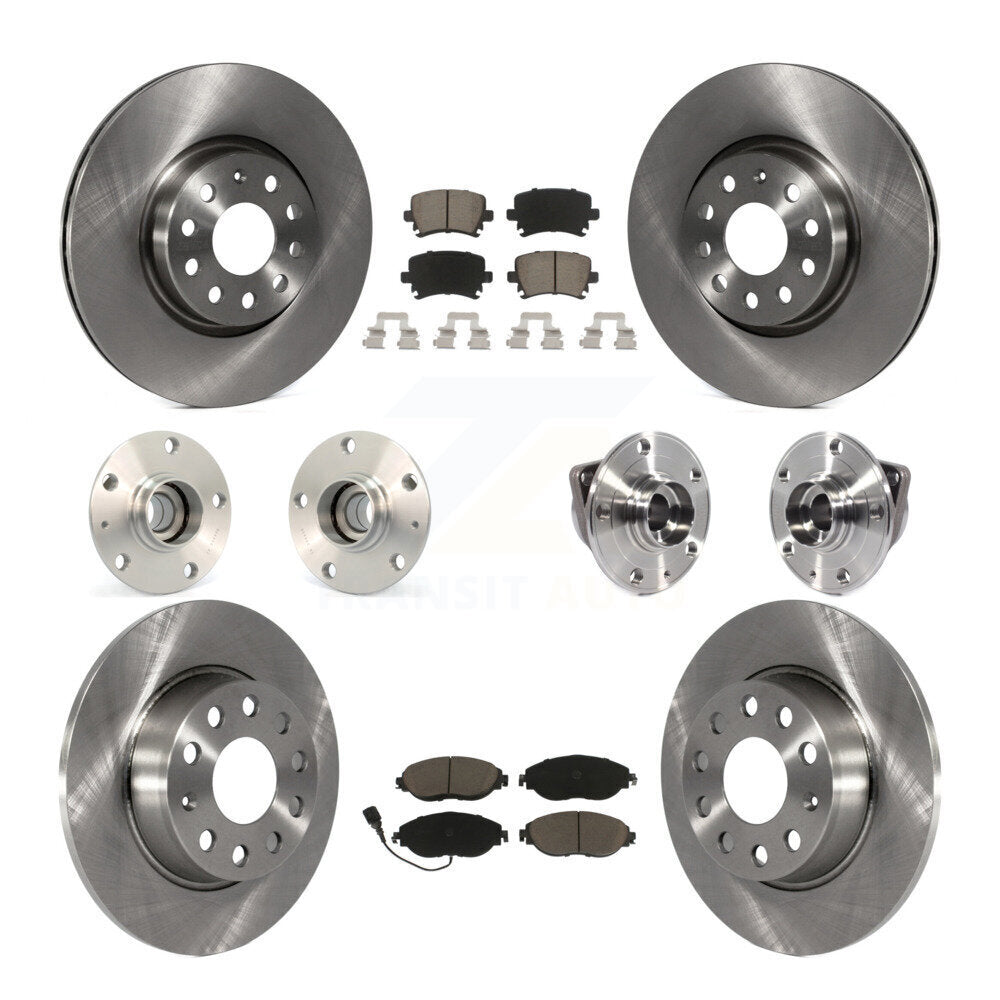 [Avant + Arrière] Kit d'ensemble roulement de roue et moyeu pour 2015 Volkswagen GTI avec Performance Package KBB-119311