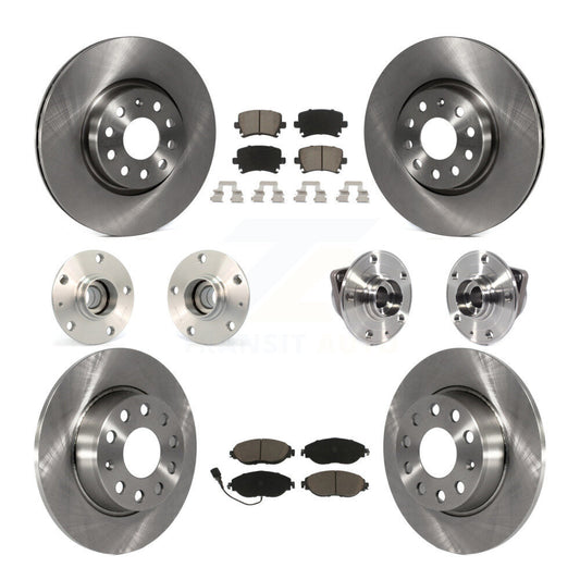 [Avant + Arrière] Kit d'ensemble roulement de roue et moyeu pour 2015 Volkswagen GTI avec Performance Package KBB-119311