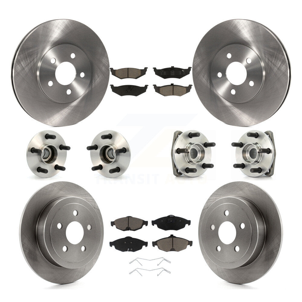 [Avant + Arrière] Kit d'ensemble roulement de roue et moyeu pour Chrysler Sebring Dodge Stratus KBB-119313