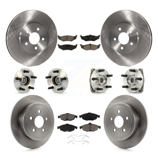 [Avant + Arrière] Kit d'ensemble roulement de roue et moyeu pour Chrysler Sebring Dodge Stratus KBB-119313