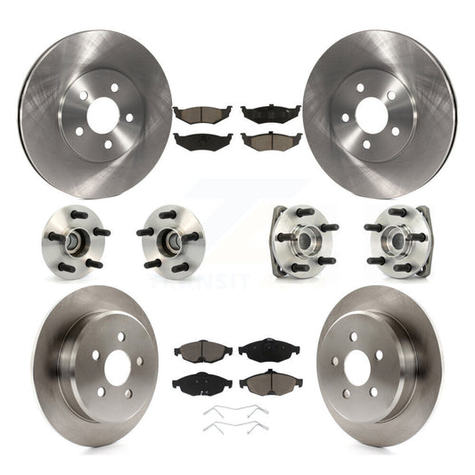 [Avant + Arrière] Kit d'ensemble roulement de roue et moyeu pour Chrysler Sebring Dodge Stratus KBB-119314