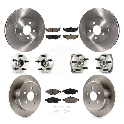 [Avant + Arrière] Kit d'ensemble roulement de roue et moyeu pour Dodge Stratus KBB-119319 par Transit Auto