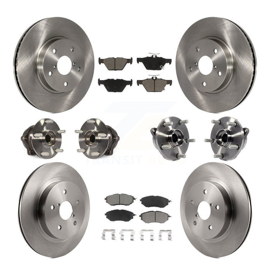 [Avant + Arrière] Kit d'ensemble roulement de roue et moyeu pour 2015 Subaru Legacy 2.5L KBB-119325