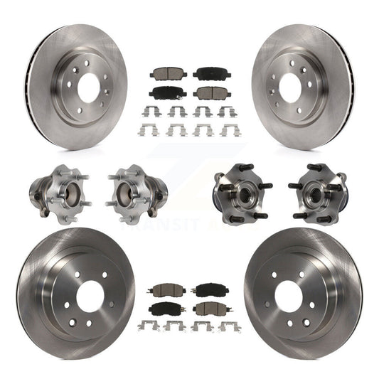 [Avant + Arrière] Kit d'ensemble roulement de roue et moyeu pour Nissan LEAF KBB-119326