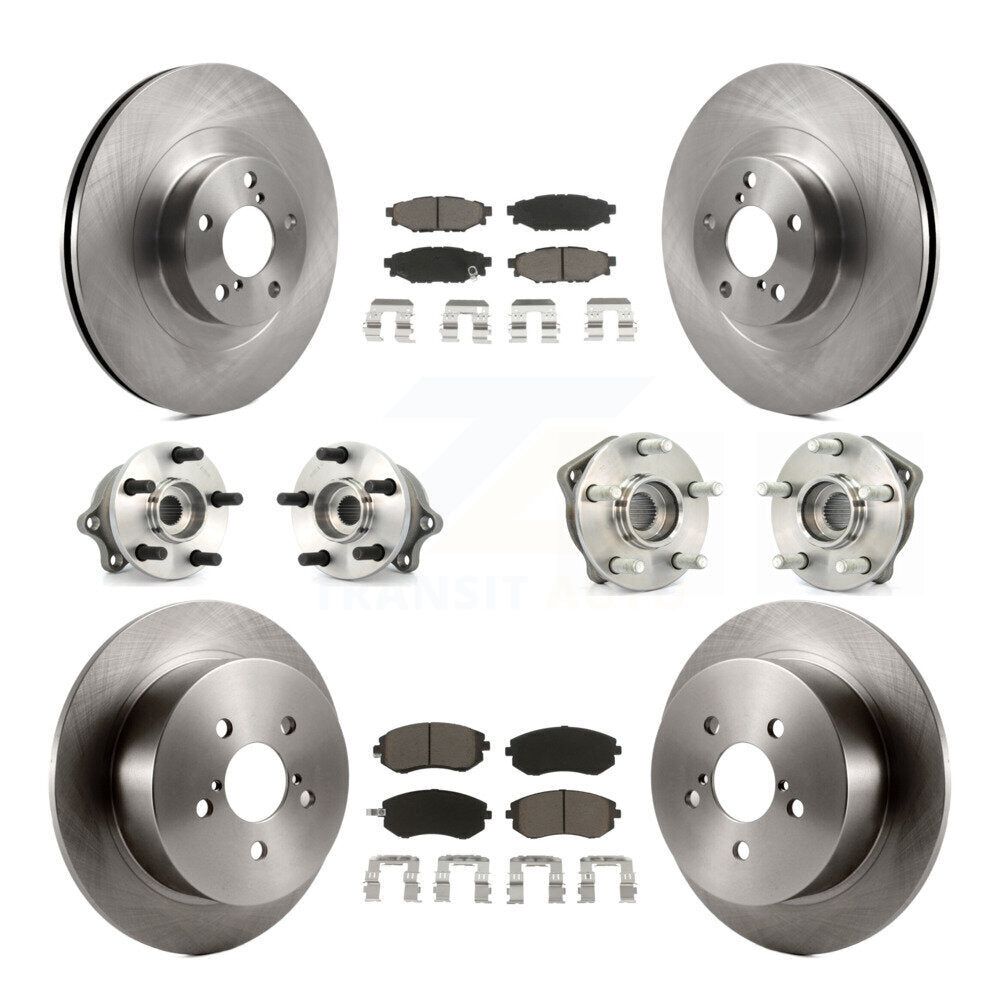 [Avant + Arrière] Kit d'ensemble roulement de roue et moyeu pour 2005 Subaru Outback Legacy KBB-119334