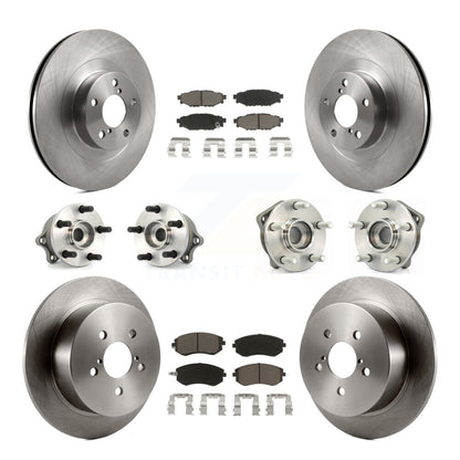 [Avant + Arrière] Kit d'ensemble roulement de roue et moyeu pour 2005 Subaru Outback Legacy KBB-119334
