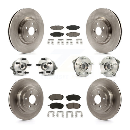 [Avant + Arrière] Kit d'ensemble roulement de roue et moyeu pour Subaru Legacy KBB-119337