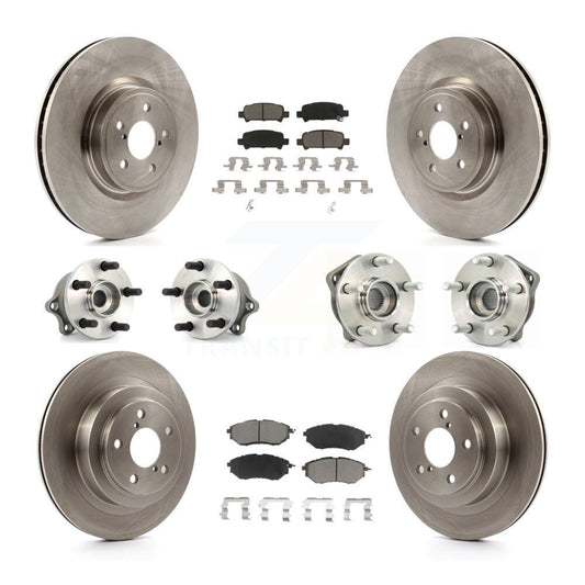 [Avant + Arrière] Kit d'ensemble roulement de roue et moyeu pour Subaru Legacy KBB-119338