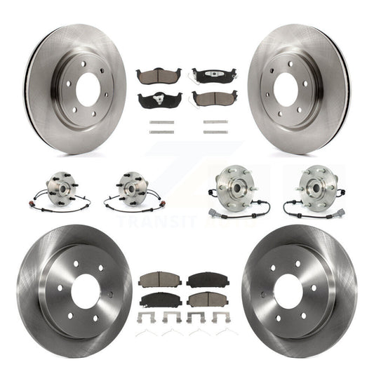 [Avant + Arrière] Kit d'ensemble roulement de roue et moyeu pour Nissan Armada INFINITI QX56 KBB-119340