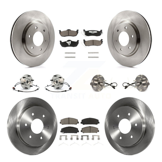 [Avant + Arrière] Kit d'ensemble roulement de roue et moyeu pour 2012 Nissan Armada 4WD From 12 11 KBB-119341