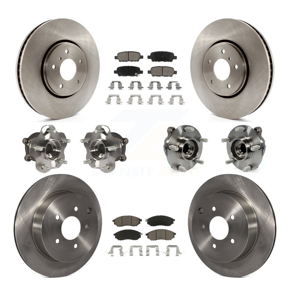 [Avant + Arrière] Kit d'ensemble roulement de roue et moyeu pour INFINITI FX35 QX70 KBB-119352