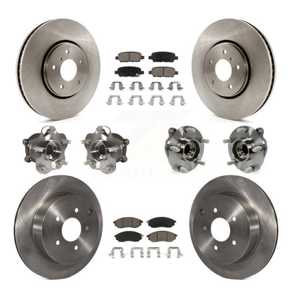 [Avant + Arrière] Kit d'ensemble roulement de roue et moyeu pour INFINITI FX35 QX70 KBB-119352