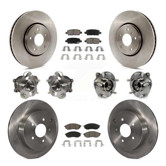 [Avant + Arrière] Kit d'ensemble roulement de roue et moyeu pour INFINITI FX35 QX70 KBB-119352