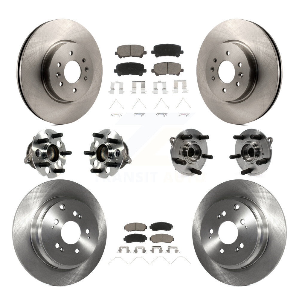 [Avant + Arrière] Kit d'ensemble roulement de roue et moyeu pour 2011-2014 Honda Odyssey KBB-119359