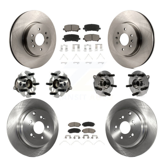 [Avant + Arrière] Kit d'ensemble roulement de roue et moyeu pour 2011-2014 Honda Odyssey KBB-119359