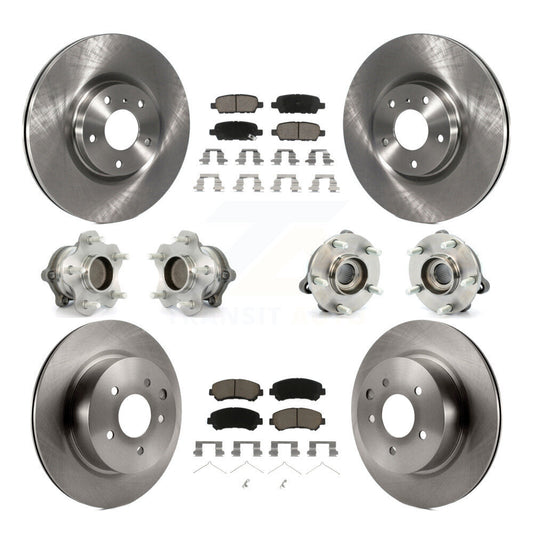 [Avant + Arrière] Kit d'ensemble roulement de roue et moyeu pour Nissan Maxima KBB-119362