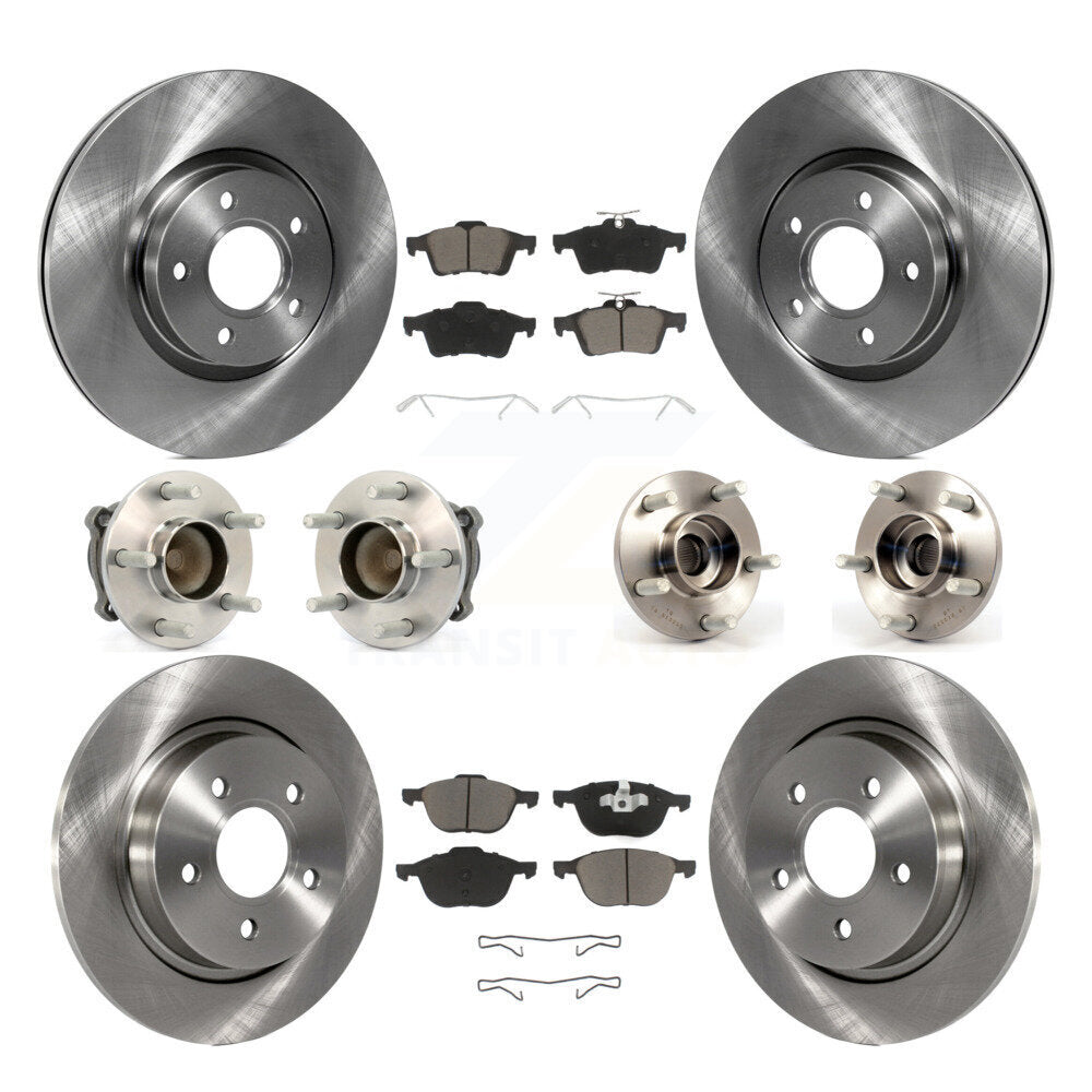 [Avant + Arrière] Kit d'ensemble roulement de roue et moyeu pour Volvo S40 C70 C30 V50 KBB-119369