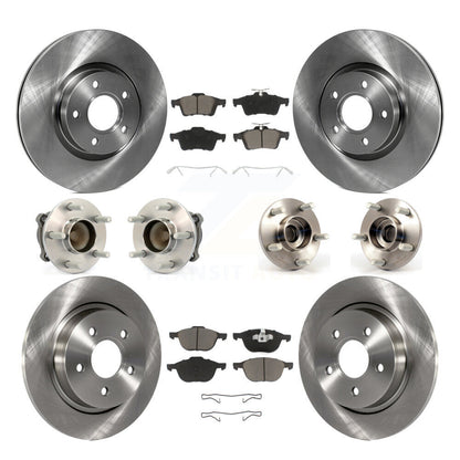 [Avant + Arrière] Kit d'ensemble roulement de roue et moyeu pour Volvo S40 C70 C30 V50 KBB-119369