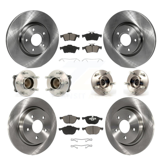 [Avant + Arrière] Kit d'ensemble roulement de roue et moyeu pour Volvo S40 C70 C30 V50 KBB-119369