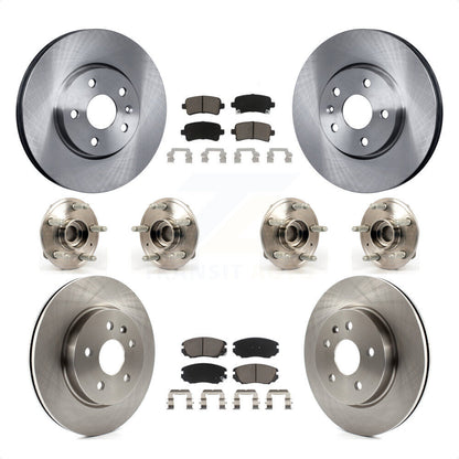 [Avant + Arrière] Kit d'ensemble roulement de roue et moyeu pour 2018-2019 Chevrolet Impala KBB-119373 par Transit Auto