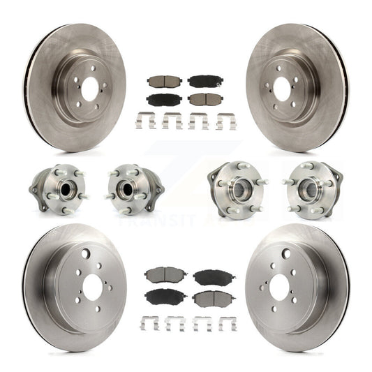 [Avant + Arrière] Kit d'ensemble roulement de roue et moyeu pour Subaru Outback Legacy KBB-119375