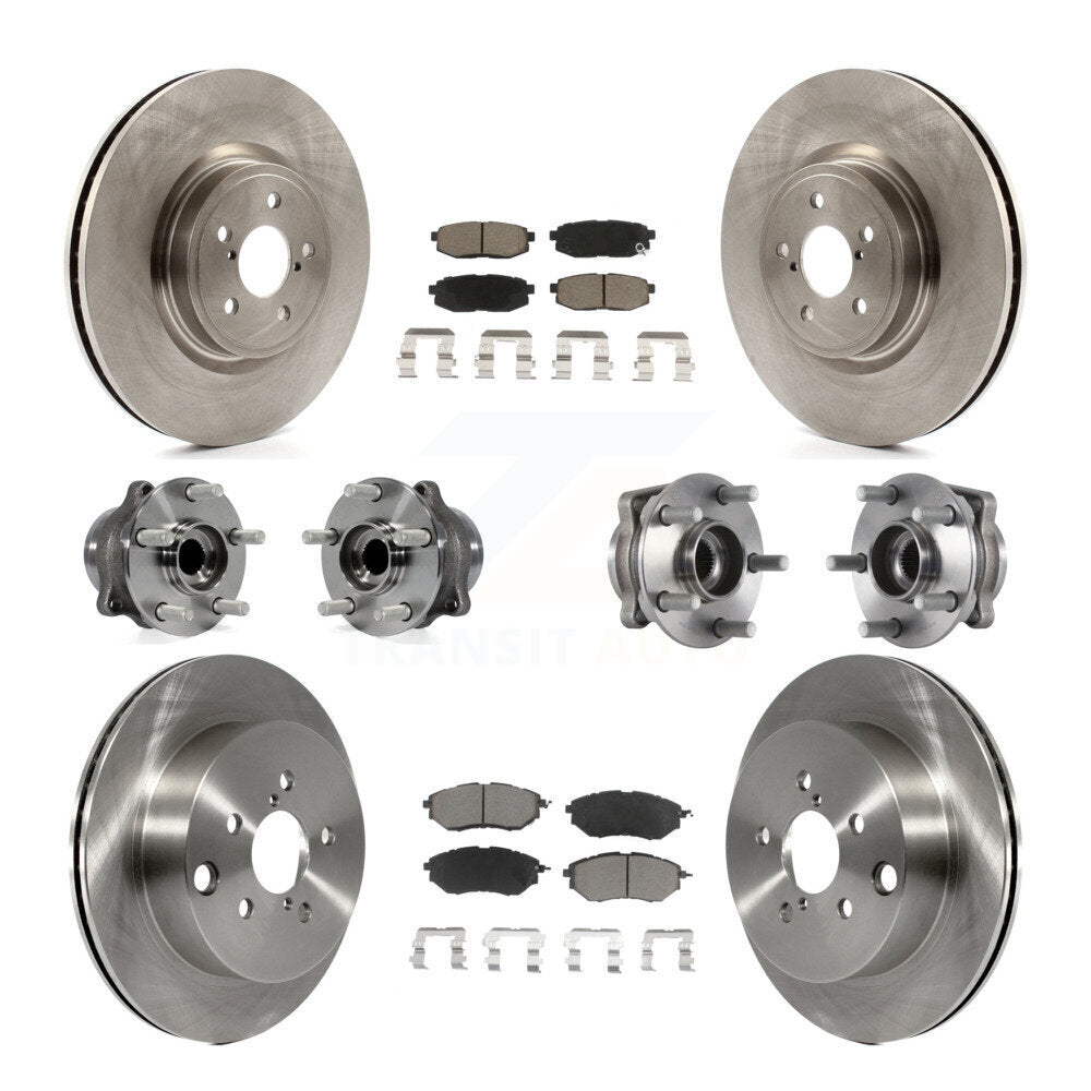 [Avant + Arrière] Kit d'ensemble roulement de roue et moyeu pour Subaru Forester 2.0L KBB-119379