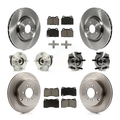 [Avant + Arrière] Kit d'ensemble roulement de roue et moyeu pour Mitsubishi Lancer KBB-119400
