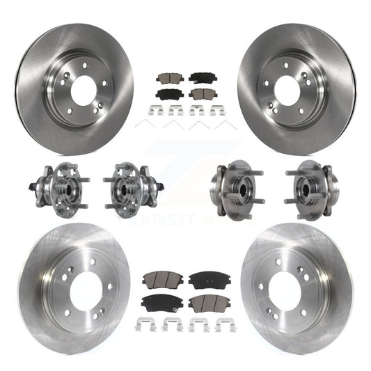 [Avant + Arrière] Kit d'ensemble roulement de roue et moyeu pour Hyundai Elantra 1.6L KBB-119411