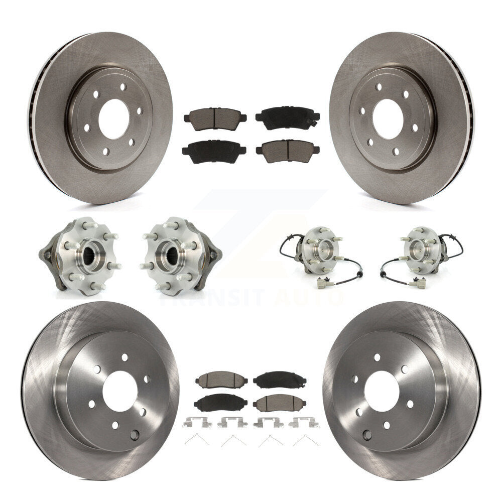 [Avant + Arrière] Kit d'ensemble roulement de roue et moyeu pour Nissan Pathfinder KBB-119416