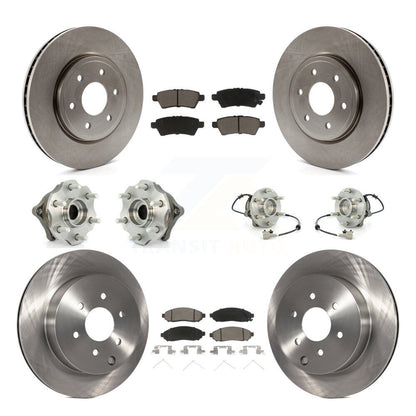 [Avant + Arrière] Kit d'ensemble roulement de roue et moyeu pour Nissan Pathfinder KBB-119416