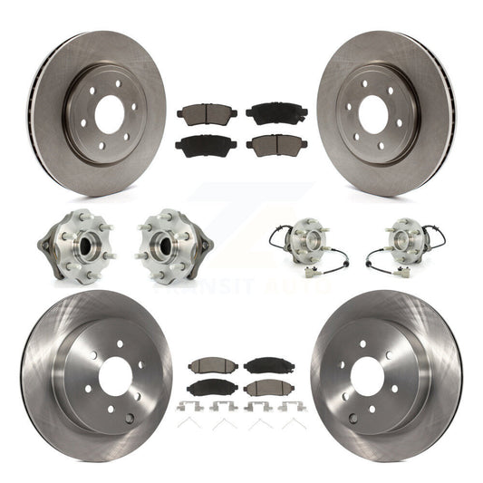 [Avant + Arrière] Kit d'ensemble roulement de roue et moyeu pour Nissan Pathfinder KBB-119416