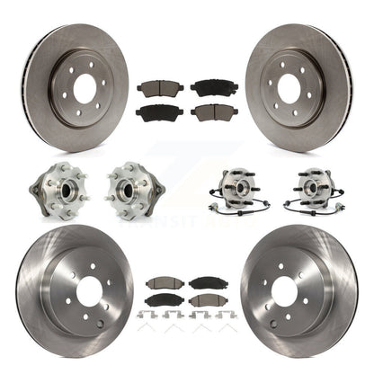 [Avant + Arrière] Kit d'ensemble roulement de roue et moyeu pour Nissan Pathfinder KBB-119417