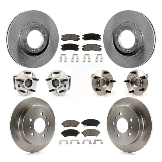 [Avant + Arrière] Kit d'ensemble roulement de roue et moyeu pour Buick Century Regal Pontiac Grand Prix Non-ABS KBB-119422