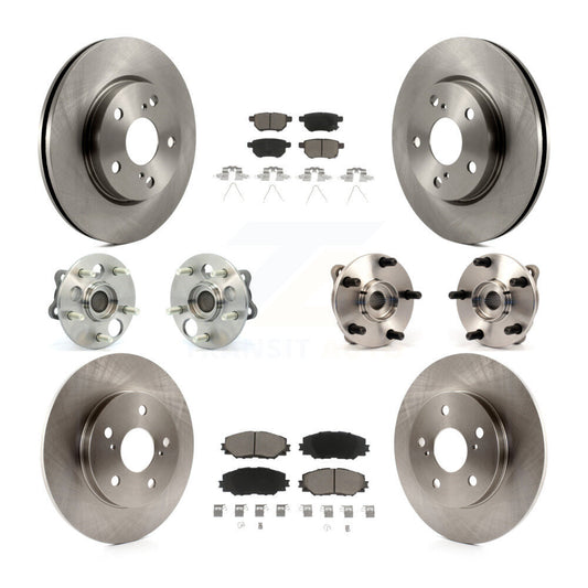 [Avant + Arrière] Kit d'ensemble roulement de roue et moyeu pour 2008-2015 Scion xB KBB-119424