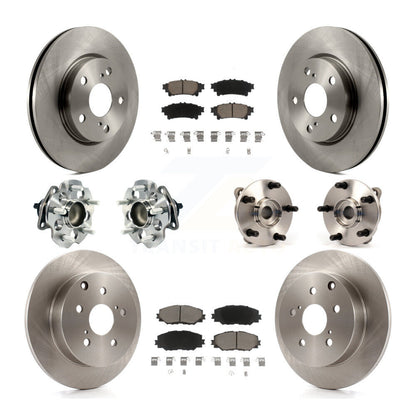 [Avant + Arrière] Kit d'ensemble roulement de roue et moyeu pour 2012-2018 Toyota Prius V KBB-119425